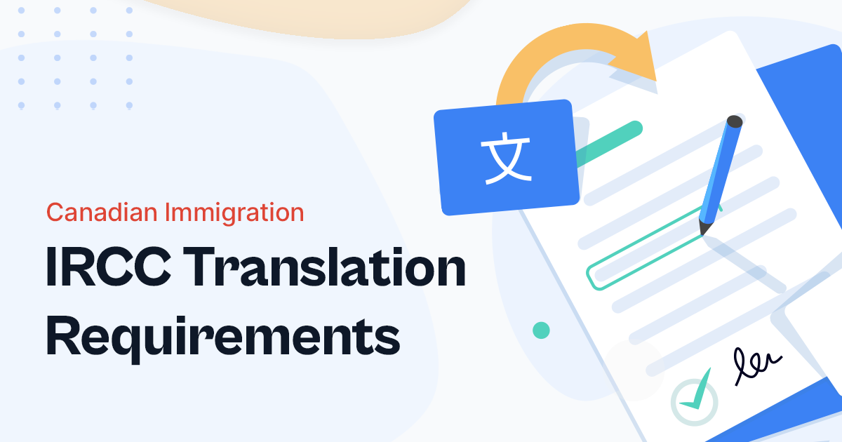 IRCC Translation Requirements